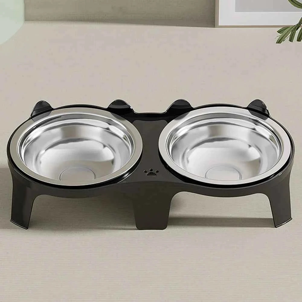 Elevate Your Pet's Dining Experience with Our Stainless Steel Cat Food Bowl