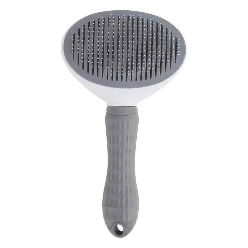 Self-Cleaning Pet Slicker Brush: Effortless Grooming for Happy Paws