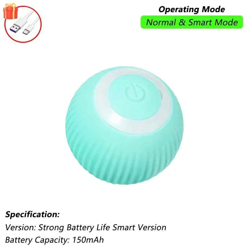 Interactive Cat Ball Toy – Rechargeable Fun for Your Feline Friend