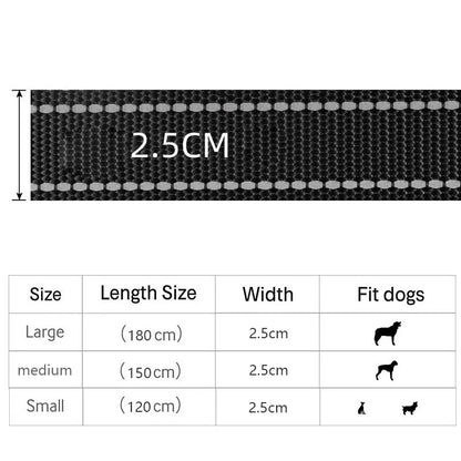 Heavy Duty Double Handle Dog Leash: Ultimate Control for Safe Training & Walks