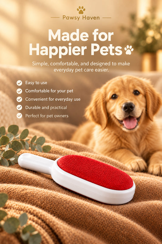 Double-Sided Lint Remover: Effortlessly Eliminate Lint and Pet Hair - Pawsy Haven