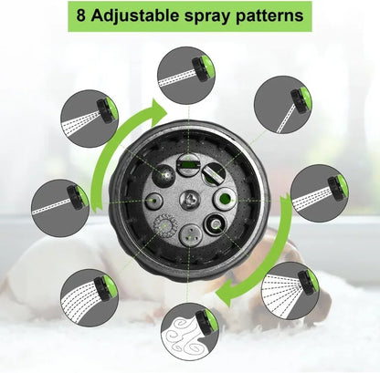 Transform Your Cleaning Routine with the 8-in-1 High Pressure Foam Pet Shower Gun